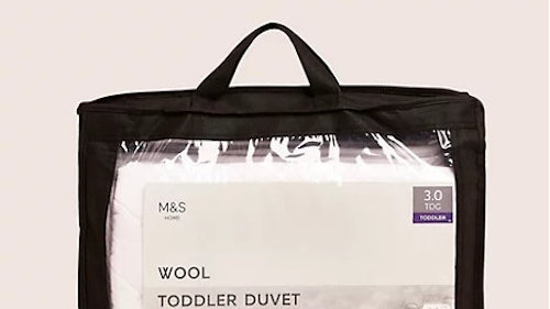 Mu0026amp;S Pure Wool u0026amp; Cotton Toddler Duvet