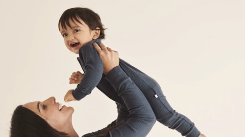 Mama Ribbed Onesie