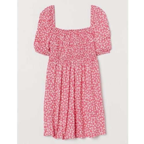MAMA Smocking-detail top