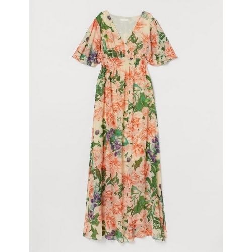 MAMA V-neck kaftan