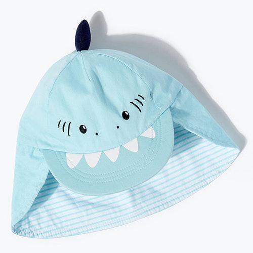Shark Print Sun Hat