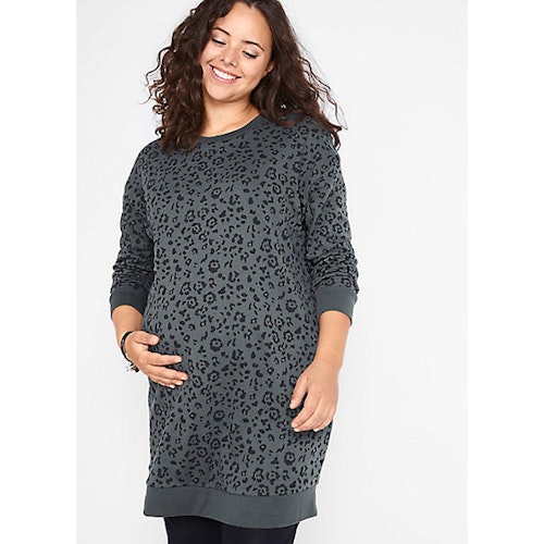 Maternity Leopard Print Sweatshirt