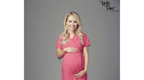 Wrap Over Belted Dress by Katie Piper
