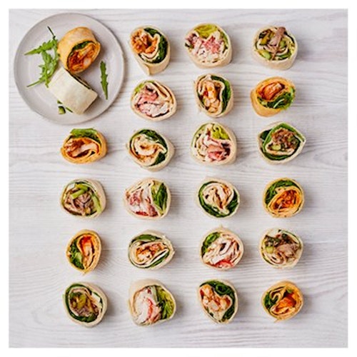 Meat Roulade Wrap Selection