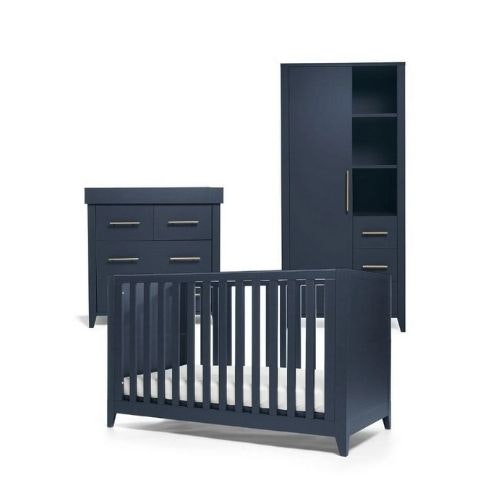 Melfi 3 Piece Cotbed Range with Dresser and Storage Wardrobe