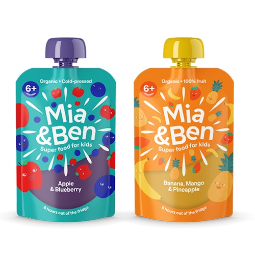 Mia u0026amp; Ben Organic food bundle