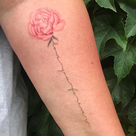 miscarriage tattoos peony