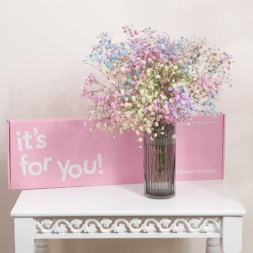 Moonpig Letterbox Candyfloss Gypsophilia Bouquet