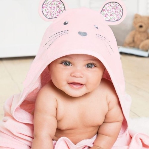 Mouse Hooded Towel