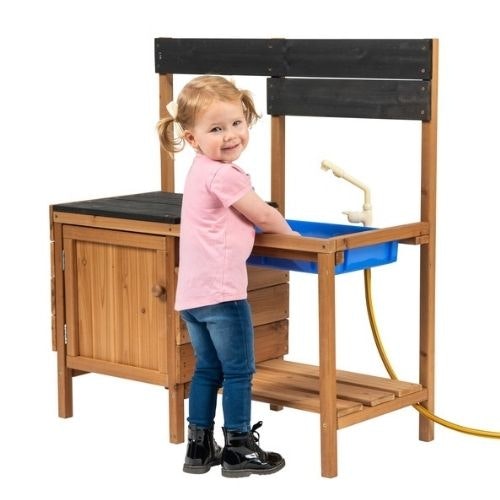 Mud Kitchen with Water Tap