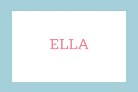 1) Ella Ella