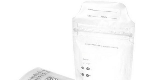 Nuby Natural Touch Breast Milk Storage Bags 25 Pack
