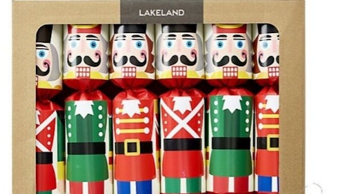 6 Nutcracker Christmas Crackers