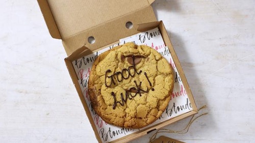 Blondies Kitchen Nutella Stuffed Personalised Cookie