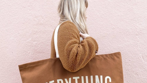u0026#039;Everythingu0026#039; Tan Really Big Bag