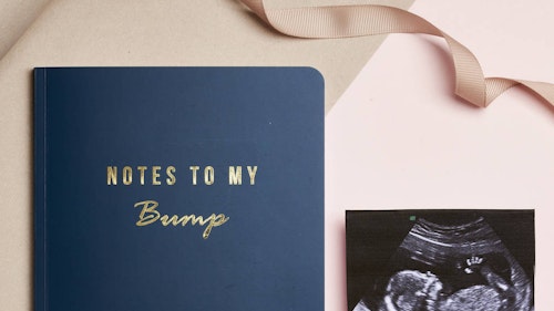 Personalised Gold Foil New Mumu0026#039;s Notebook