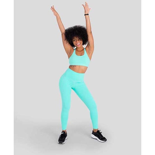 Peachylean High Waisted Full Length Leggings with Pockets