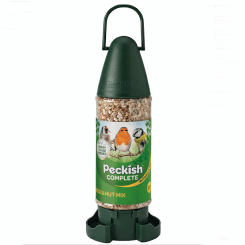 Peckish Wild Bird Complete Seed Mix and Feeder