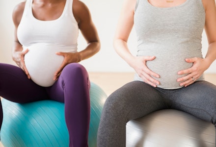 pelvic floor exercises kegel pregnant strengthening training gym ball