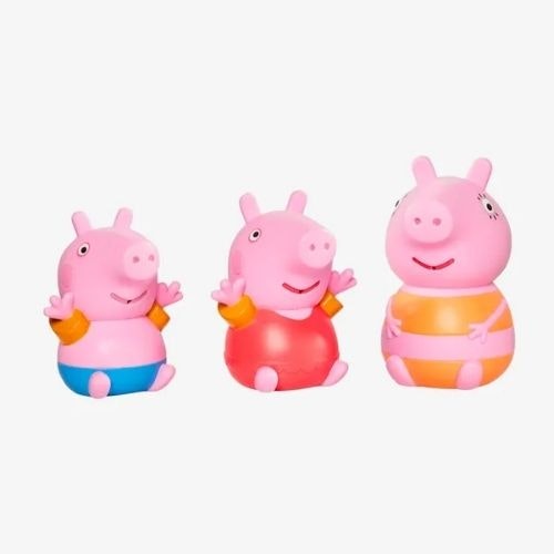 Peppa Mummy Pig Family Bath Squirters