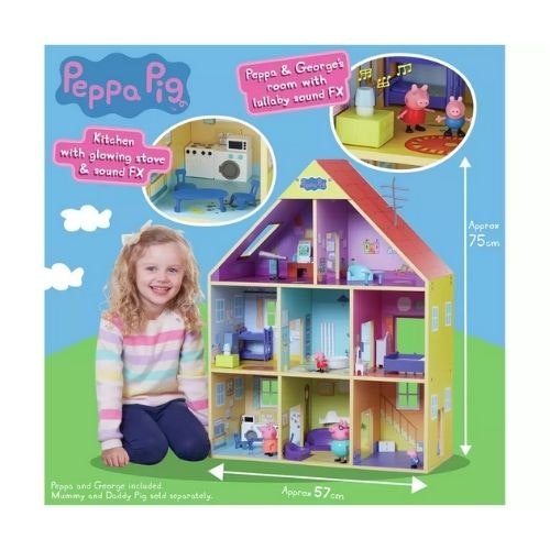 Peppa Pig Deluxe Wooden Playhouse