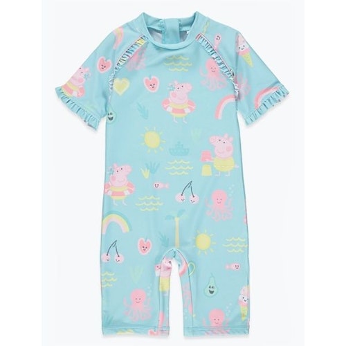 Girlsu0026#039; Peppa Pig Surf Suit