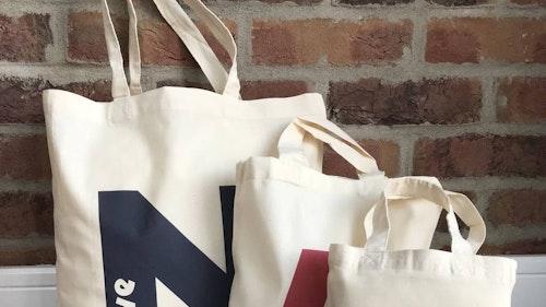 Initialled Shopper Bags
