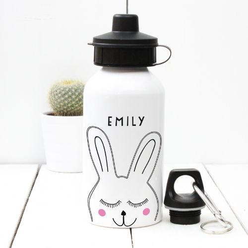 Personalised u0026#039;Rabbitu0026#039; Water Bottle
