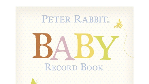 Peter Rabbit Baby Record Book