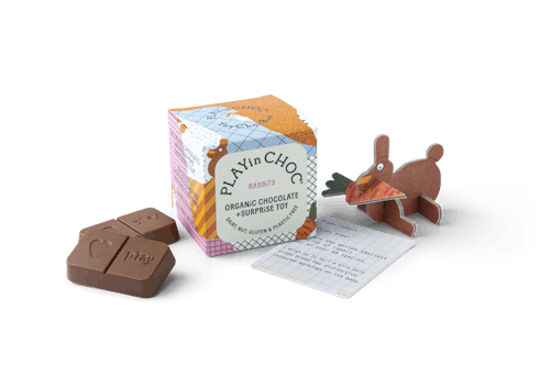 PLAYin ToyChoc Box Rabbits