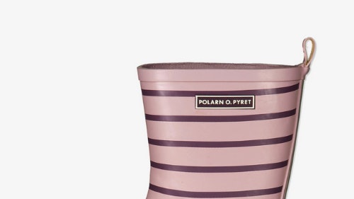 Polarn O. Pyret Kids Striped Wellies