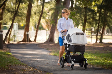 pram mother baby