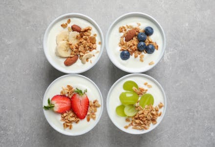 1) Yoghurt cereal