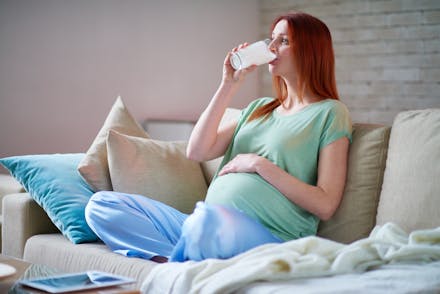 1) Drink therapeutic-grade goats milk kefir before, during and after pregnancy - and give it to your baby as well.