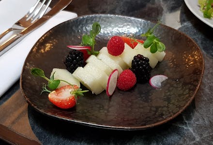 queens gate hotel review food 1