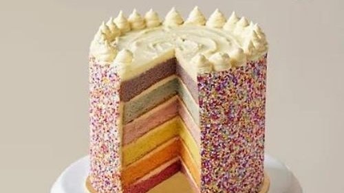 Mu0026amp;S Rainbow Layers Cake