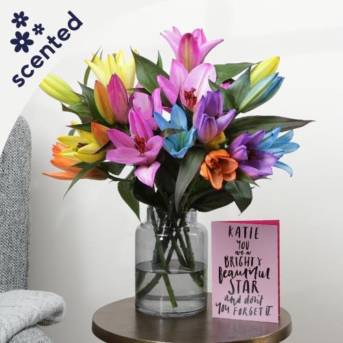 Scented Rainbow Lilies