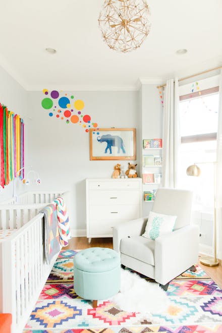 1) Create an intergalactic room baby nursery