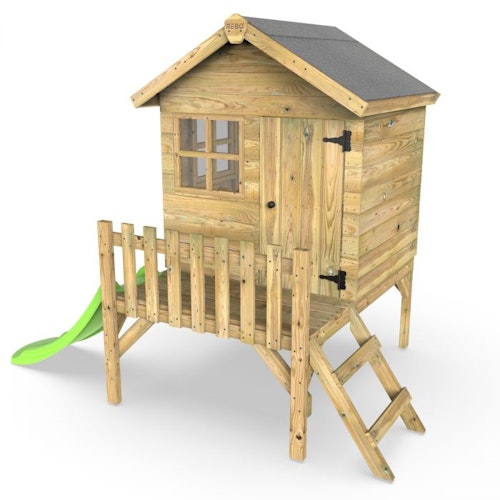 Rebo Orchard Childrenu2019s Wooden Garden Playhouse