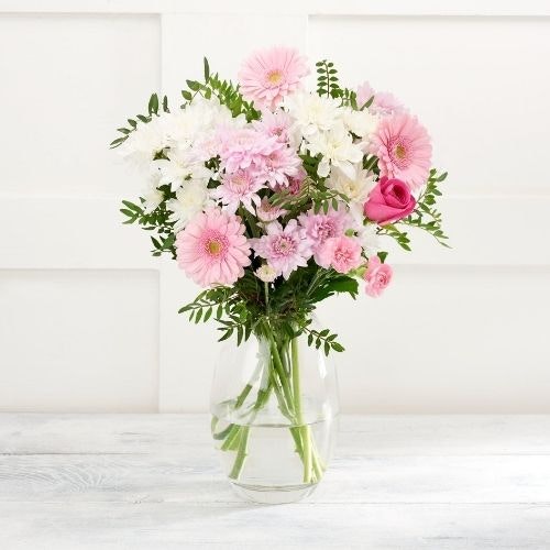 Sainsburyu0026#039;s Pink and Pearls Bouquet