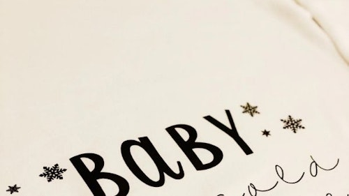 Baby Itu2019s Cold Outside Christmas Maternity Jumper