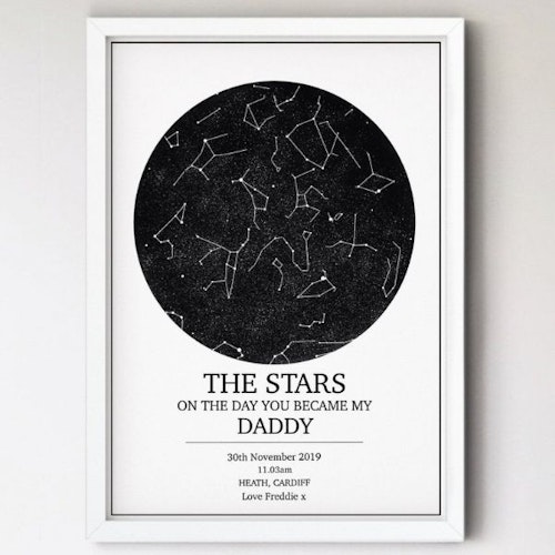 Star Map Print