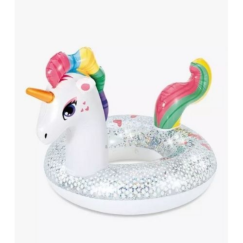 Summer Waves Unicorn Swim Ring Inflatable