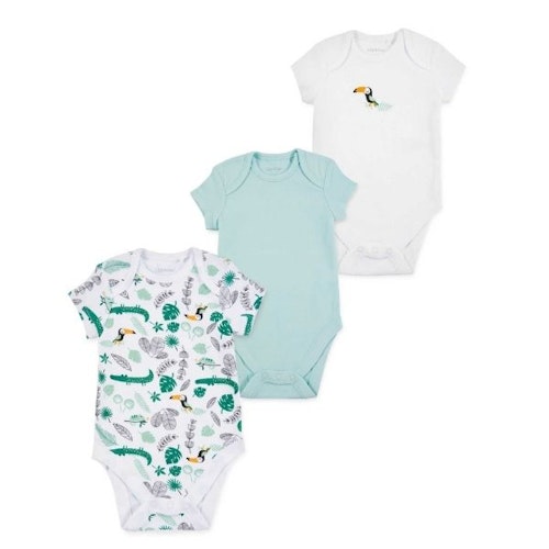 Lily u0026amp; Dan Icy White Bodysuits