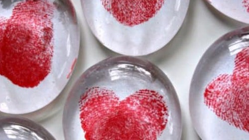 Glass magnets