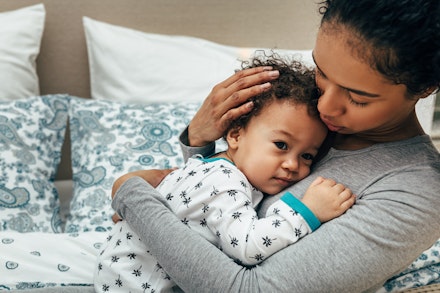 toddler hug