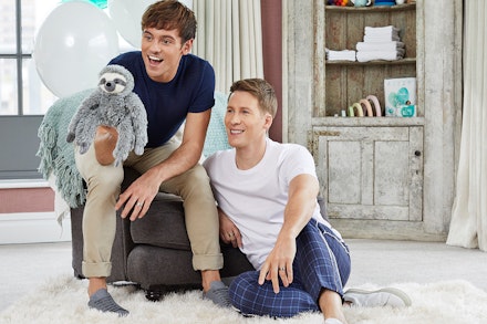 tom daley pampers dustin lance