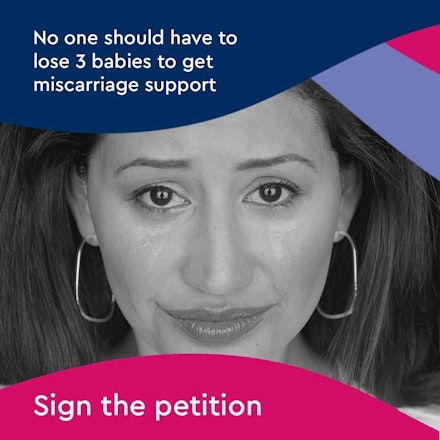 tommys miscarriage petition