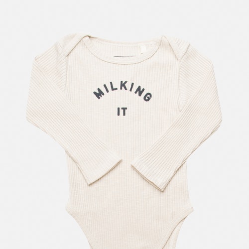 Milking It Rib bodysuit