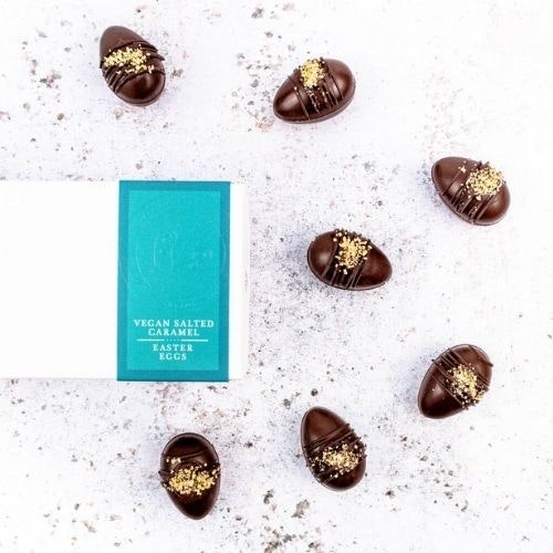 Vegan Salted Caramel Easter Eggs Gift Box
